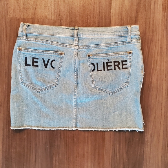 NWT - Le Volière Jeans Classy Skirt - Picture 6 of 10